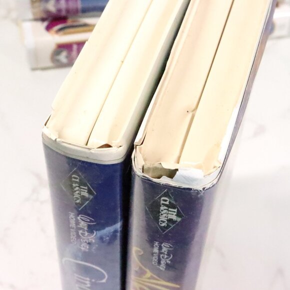 7pc Mixed Vintage 90s Disney VHS Tape Movie Bundle Lot Black Diamond Masterpiece - Picture 9 of 10